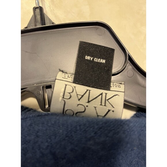 Jos A Bank Mens Cashmere Sweater Sz L Blue Quiet Luxury Preppy Travelers Collect - Picture 7 of 7